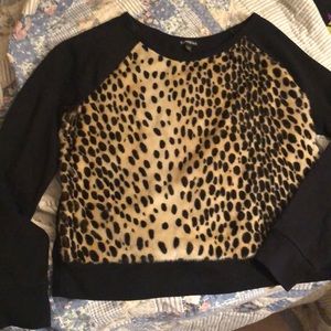 Furry Cheetah Sweatshirt